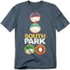 South Park Unisex Adult Solid Circles T-Shirt