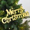 Christmas Tree Atmosphere Decoration: Merry Christmas Sign