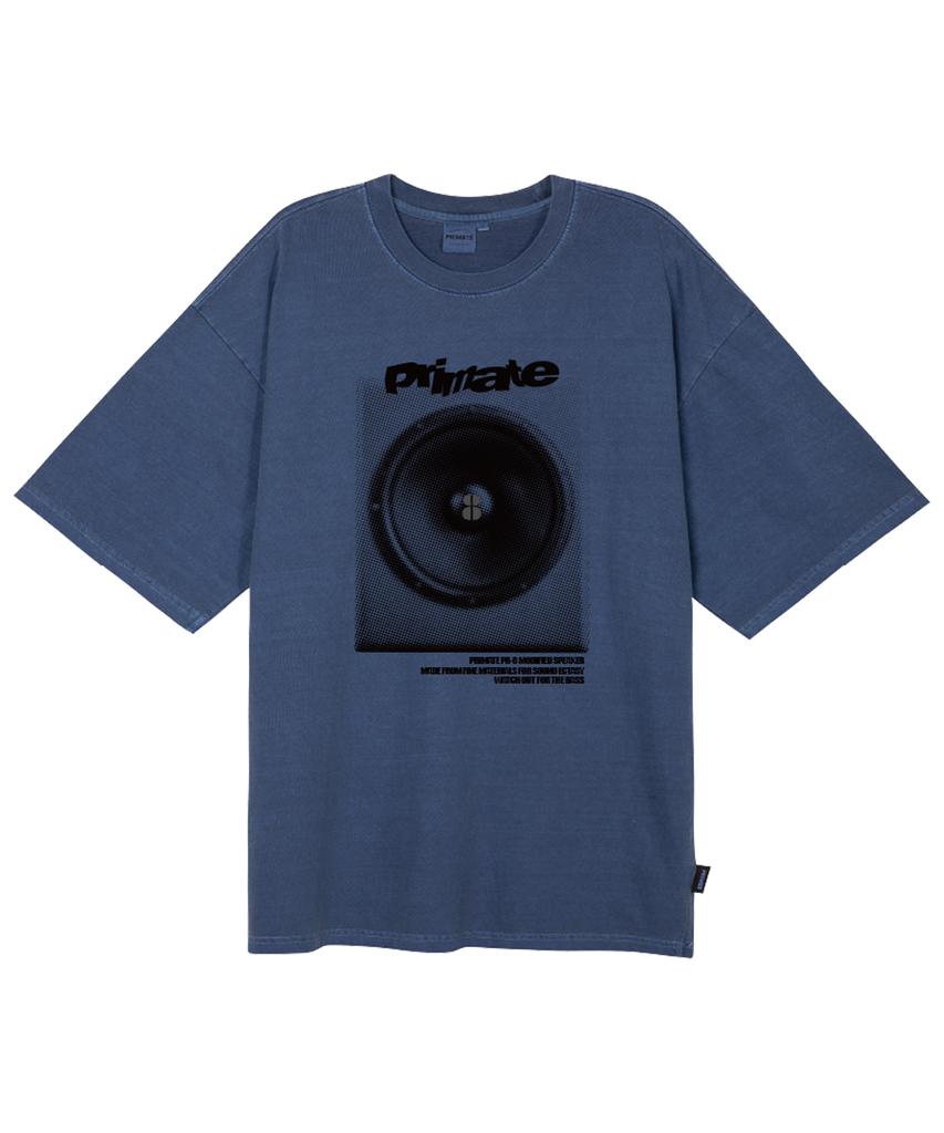 PRIMATE Sound Oversized Pigment Short Sleeve T-Shirt 4 Colors