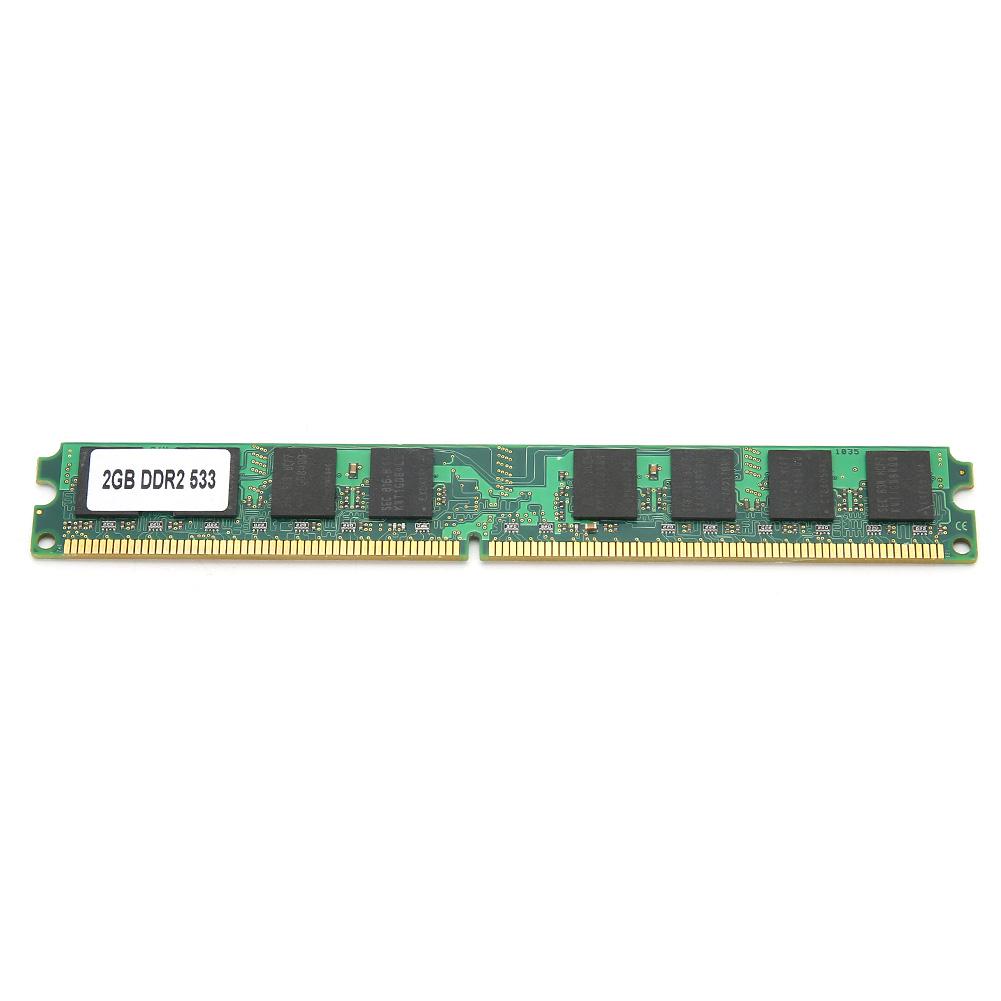 Memory Module Desktop Full Compatible DoubleSided 16Grain DDR2 2GB 533MHZ PC4200