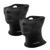 Face Perfect for and UV and with Ear for and Outdoor Black Cover/Neck Warmer, Thin, Spring, Summer, Autumn, Winter, Protection, Breathable,