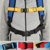 Dual Release Buckle Bag Parts Accessories Fixed Belt Straps Non-slip Buckles Nylon Sternum Strap