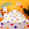 Birthday Decoration Tablecloth, Birthday Scene Setup Balloons, Picnic Tablecloth, Home Use Baby Style Colorful Balloon Tablecloth