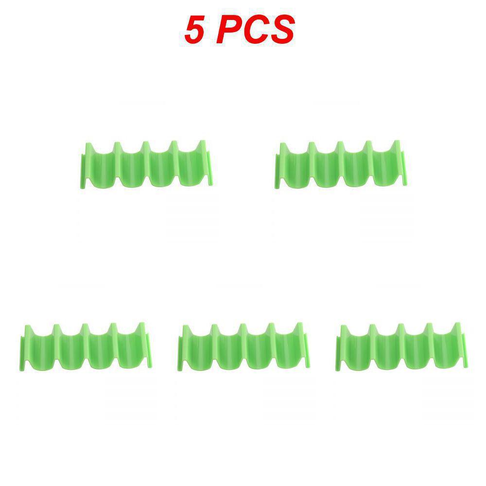 1~5 ШТ. Тримачі для тако у формі хвилі. Стійка для підносів для мексиканської їжі. Підставка для піци, хот-дога, тортильї, млинців. Багатофункціональна кухня.