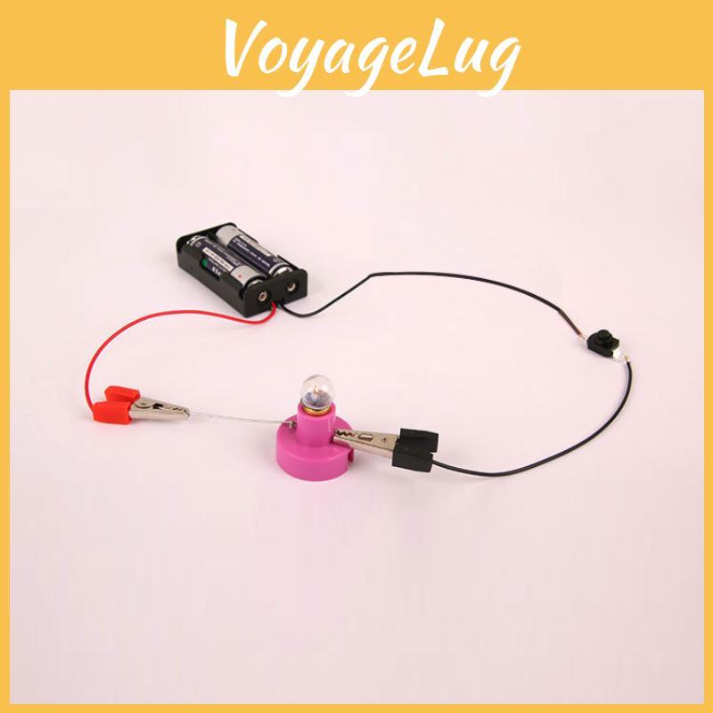 Simulated Light Bulb Circuit Experimental Material Set Children Puzzle Toys For Kids Science Education And Creativity
