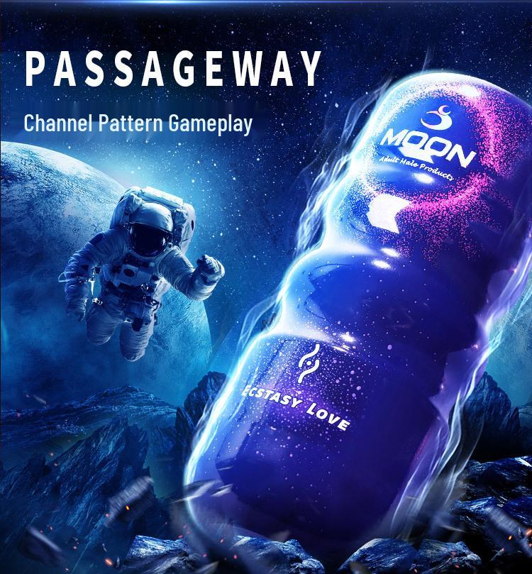 Mi Ji Colorful Male Masturbator Exercise Cup - Famous Device Mold Clip Sucking Toy.