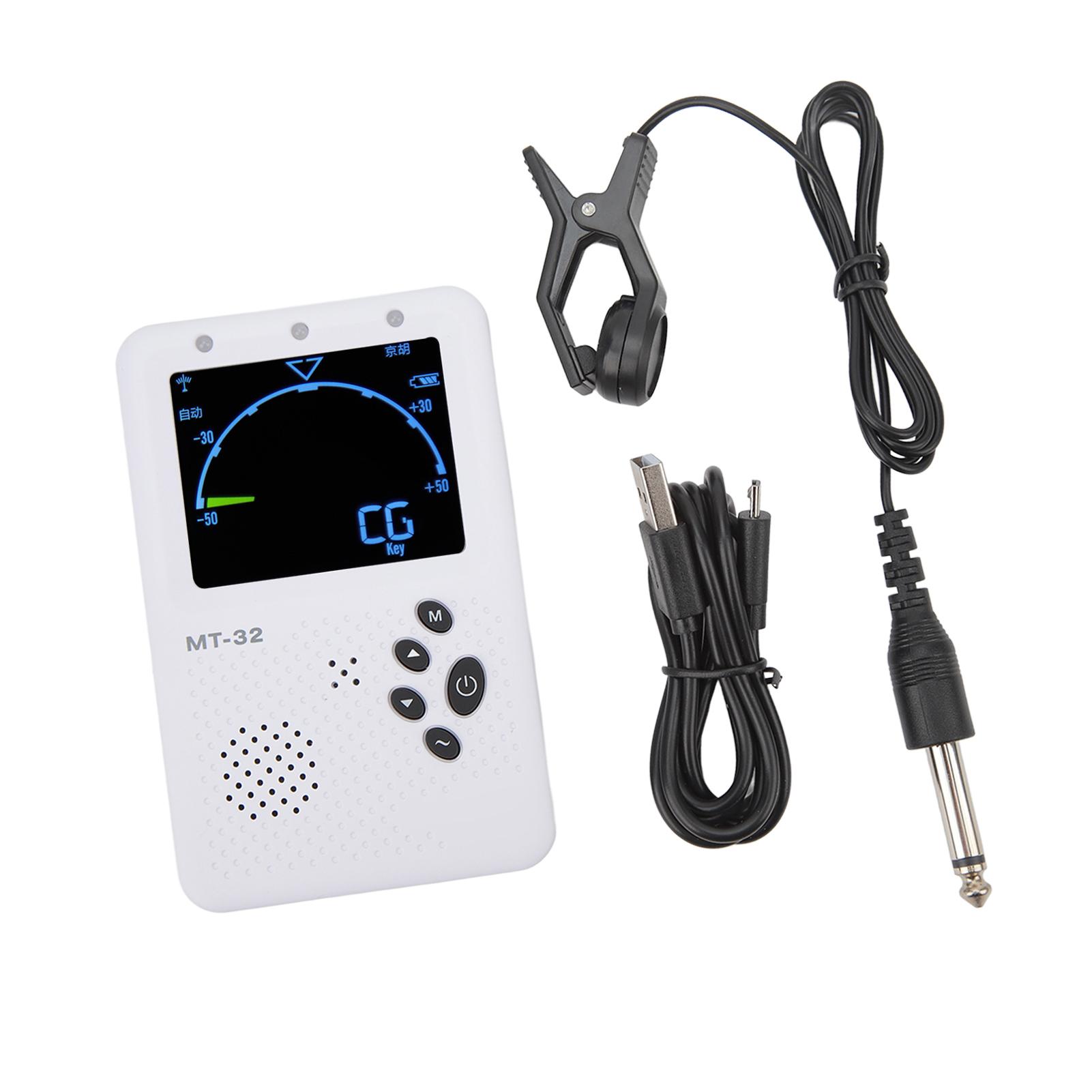 

Метроном Тюнер Перезаряжаемый 3 В 1 Цифровой Метроном Тюнер Генератор Тона Для Пипы Гучжэн Все