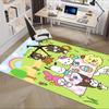 Office Rug Picnic, Characters Anti-Slip Rug, Machine Washable for Living Room, Bedroom, Office, Multiple Sizes, Bedroom Mat, Decorative Mat, Durable M