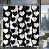 Modern Waterproof Bathtub Curtain Black And White Bathroom Decorative Shower Curtain 180X180Cm 90X180Cm
