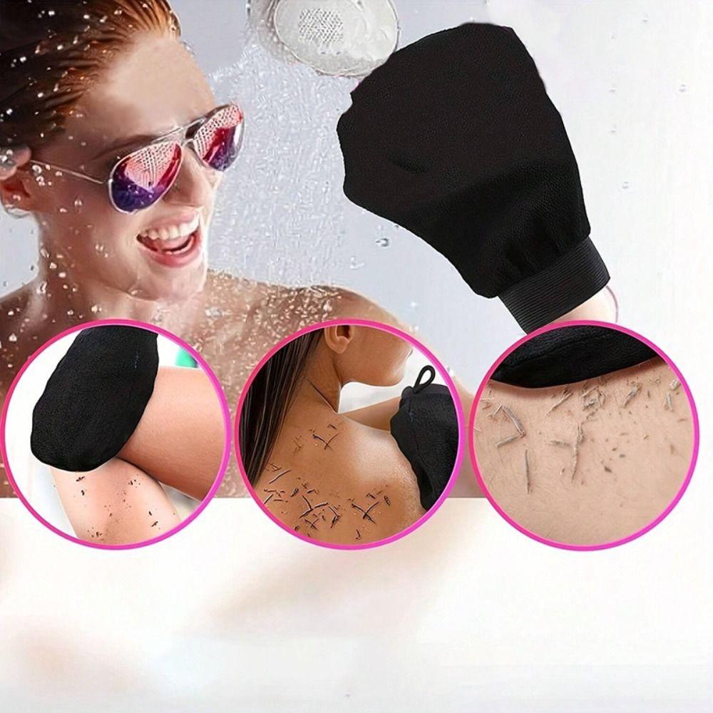 Skin Exfolia Body Scrub Gloves Thick SPA Shower Mitt New Exfoliating Bath Gloves for Bathroom