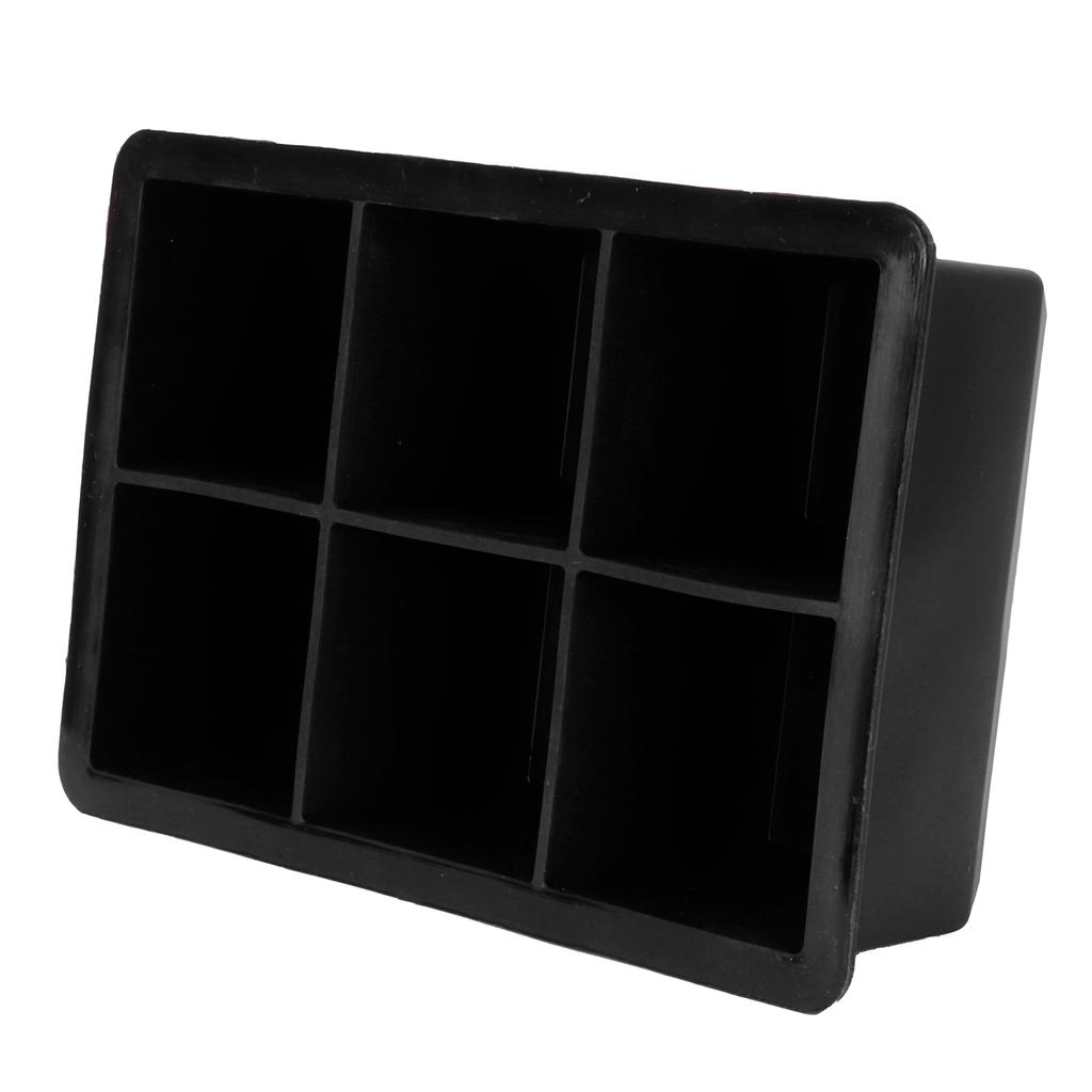 6?Grid Silicone Square Ice Mold Food Grade Ice Cubes Tray Making Mold for Home Kitchen