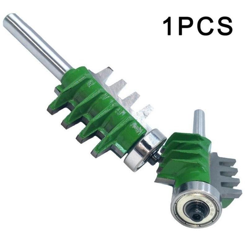 Milling Cutter 8mm Shank Router Bits Finger Joint Glue Cutter for Wood Cone Tenon Carpentry Wood Trimming Woodworking Tools