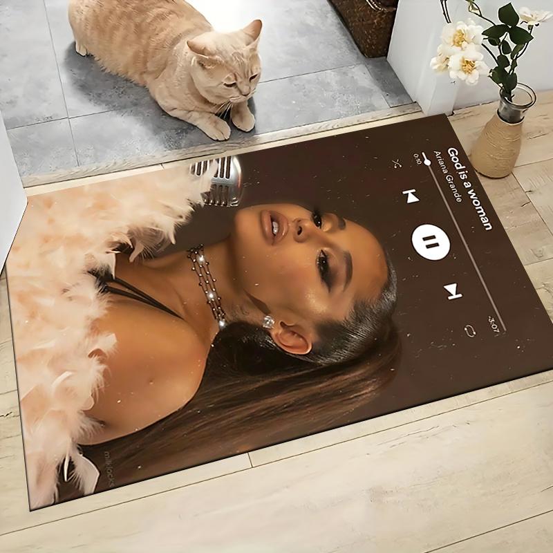 Music Video Artwork Carpet Rug Soft Washable Antislip Home Living Room Sofa Mats Personalized Christmas Rug