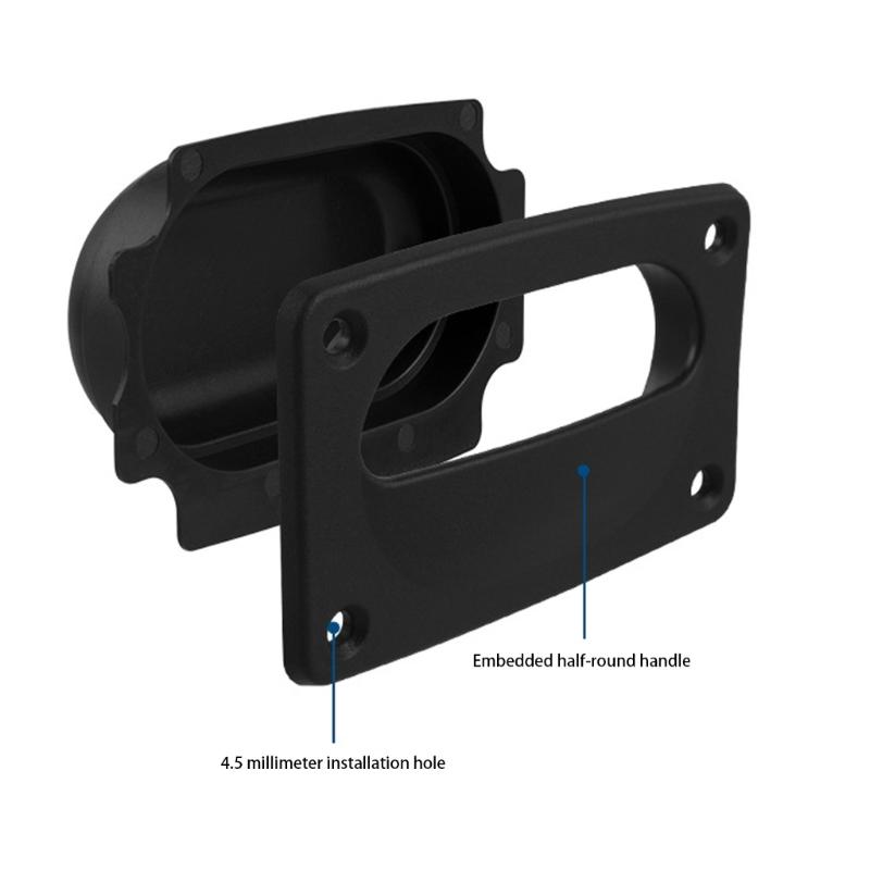 High Strength Boat Floor Snap In Fastener with Tool Free Installation ABS Embedded Deck Latches for Marine Environments
