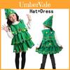 Christmas Tree Costume For Kids And Adults Authentic Striped Outfit For Cosplay