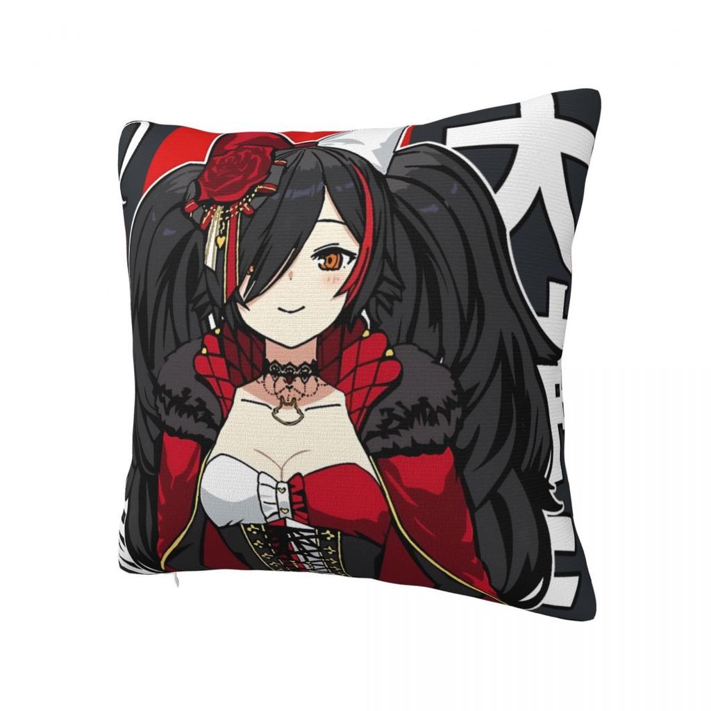 Ookami Mio Pillow Cover Soft Pillow Case Cushion Cover Fashion Custom DIY Pillowcases For Sofa Home Decoration