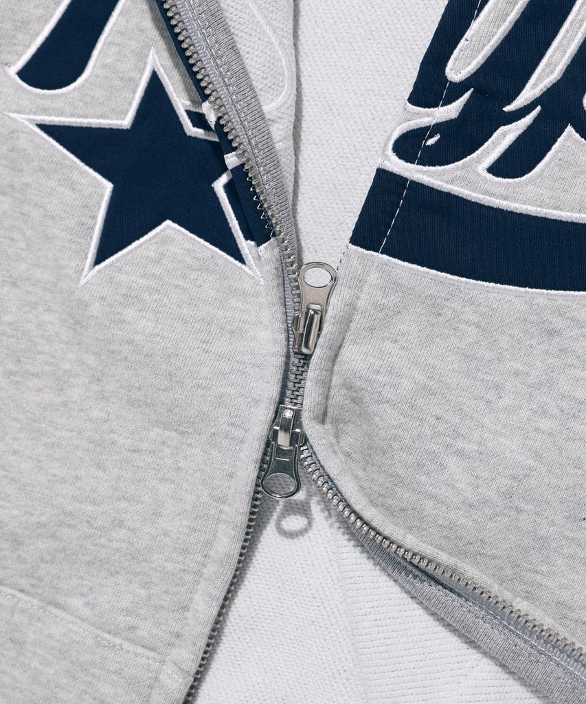 Physical Department Startail Zip-Up Hoodie_Gray