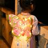 Butterfly Lantern Handheld Spring FestivalDecor DIY Chinese Traditional Lantern for Hanfu Cosplay Chinese New Year Mid-Autumn Festival Decoration