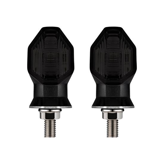 2Pcs Anti-corrosive Signals Lamp LED Motorbike Turn Signal Indicator Mini High Temperature Resistant