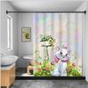 Shower Curtain Waterproof Polyester Fabric Paint Colorful Bath S Marie Cat Curtains Home Bathroom Decor Curtain With Hook