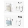 2/4-In-1 Travel Liquid Dispenser Split Bottle System Shampoo Lotion Shower Gel Soap Sub-Bottles Press Container For Easy Packing