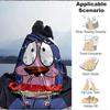 1pc Courage the Cowardly Dog Flannel Throw Blanket - Lightweight Soft Warm All-Season Blanket for Sofa, Bed, Travel, Camping  L1029052