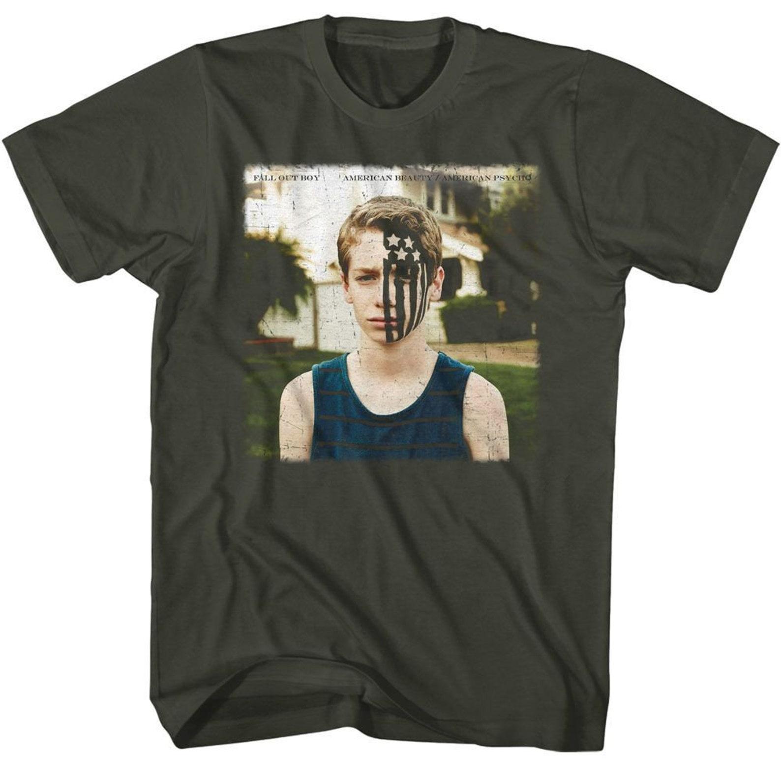 Fall Out Boy American Beauty American Psycho Smoke T-Shirt 3XL