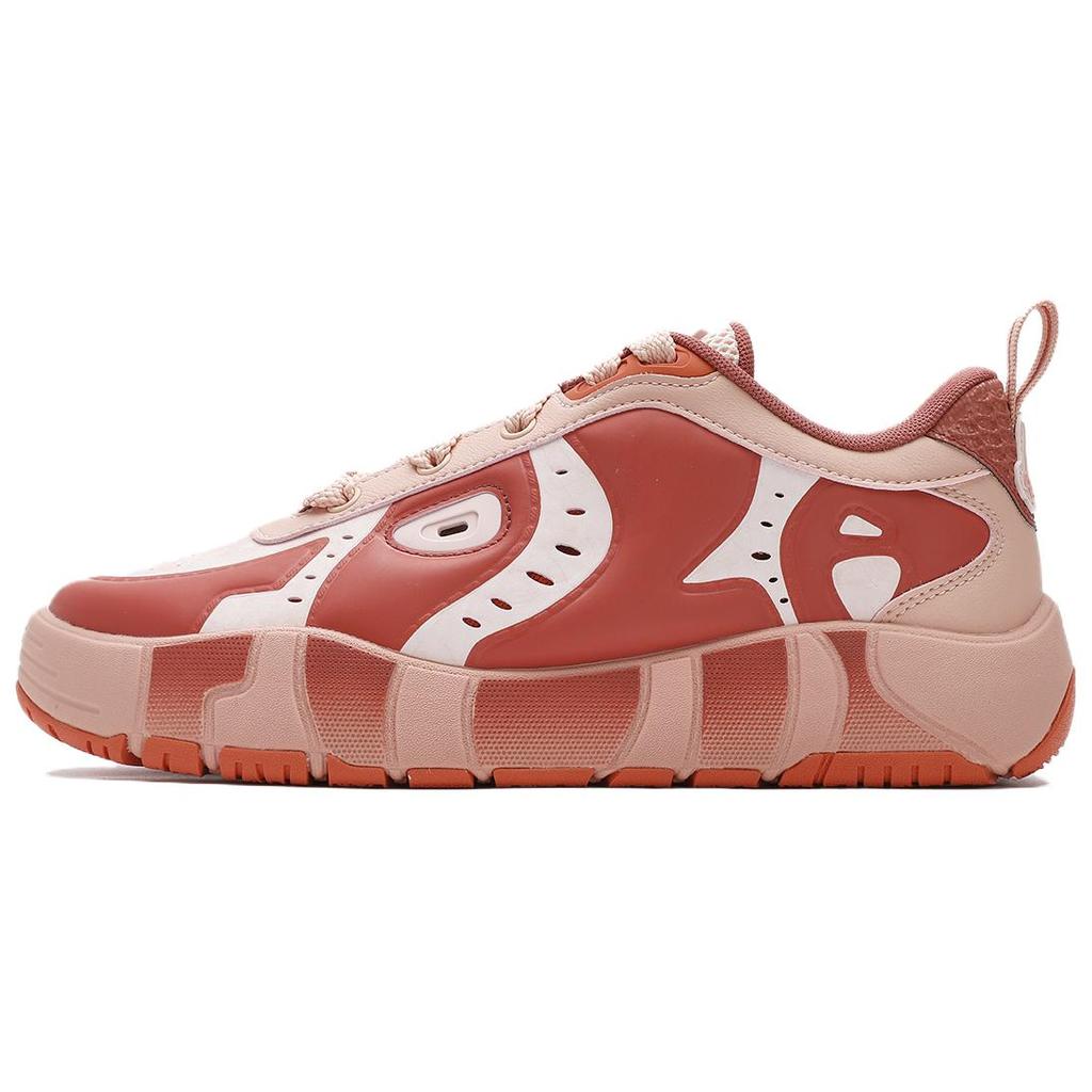 Fila Melt Pioneer Comfortable Versatile Low-Top Sneakers Men Sneakers Meat-Pink Chili-Red F12M413205FHP