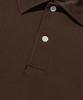 CARGOBROS Sorona Basic Collared Short Sleeve T-Shirt (Brown)