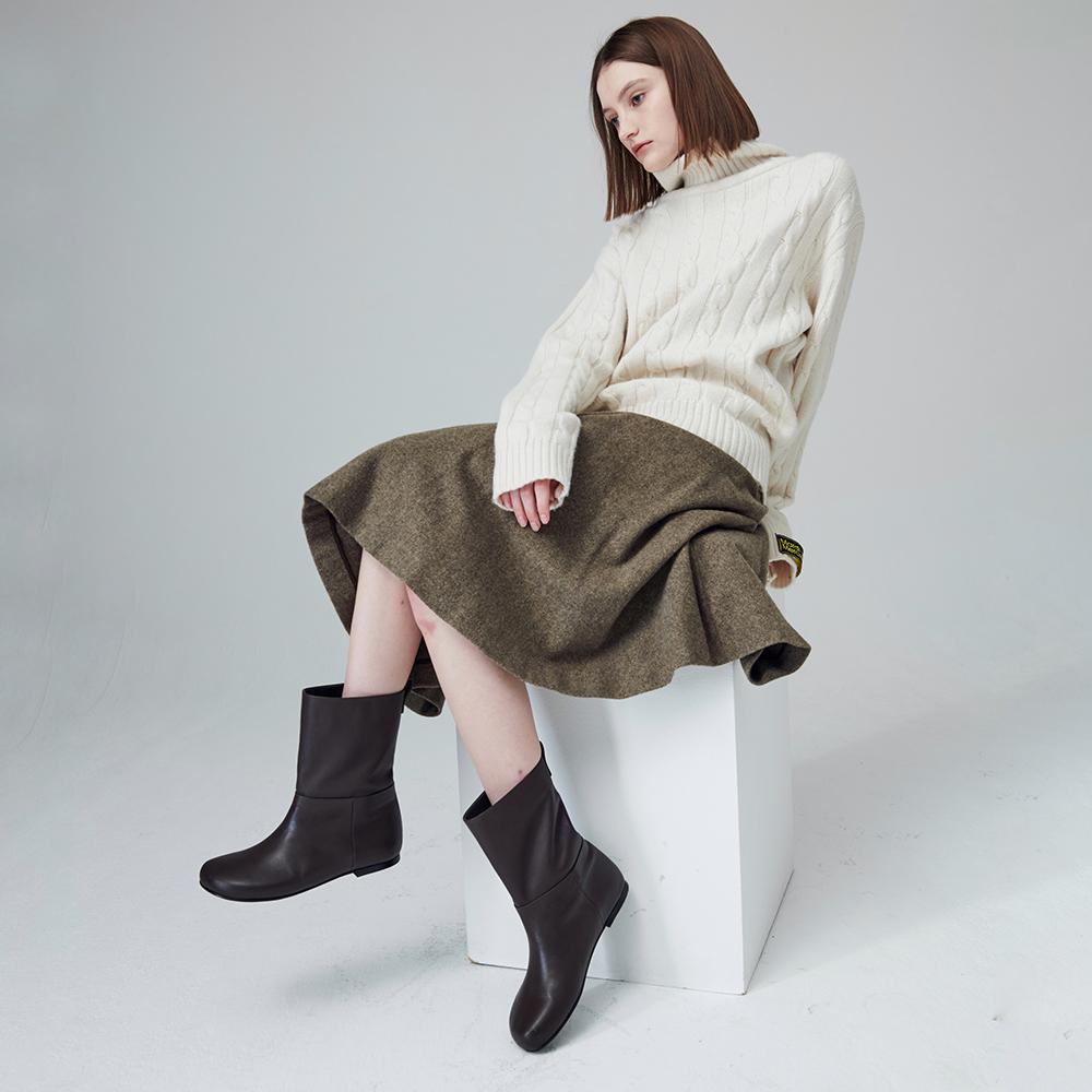 Glen-Waverley 03150 Uni Ankle Boots (Brown)