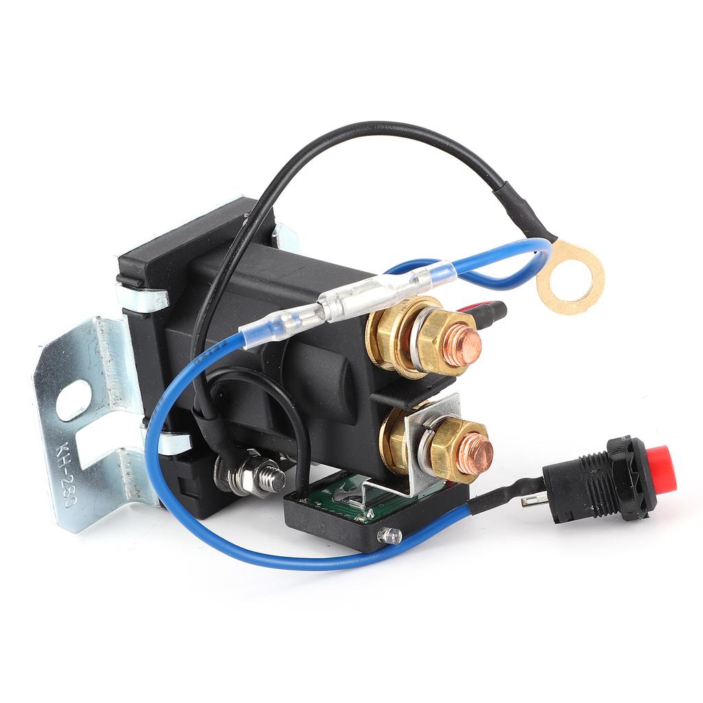 Dual Battery Isolator Relay Terminal Protective Cap Set 12V 200A Vehicle Modification