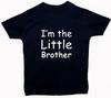 Baby Childrens T-Shirts Tops, I'm The Little Brother Newborn-5yrs Gift Boy Girl