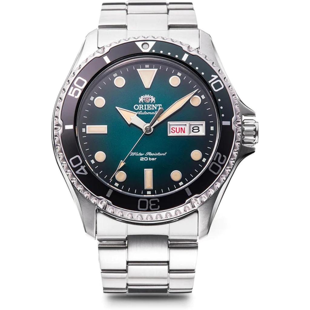 Orient Mako RN-AA0811E Vyriškas automatinis nardymo laikrodis - Žalias ciferblatas - Japonijos prekės ženklo oficiali garantija