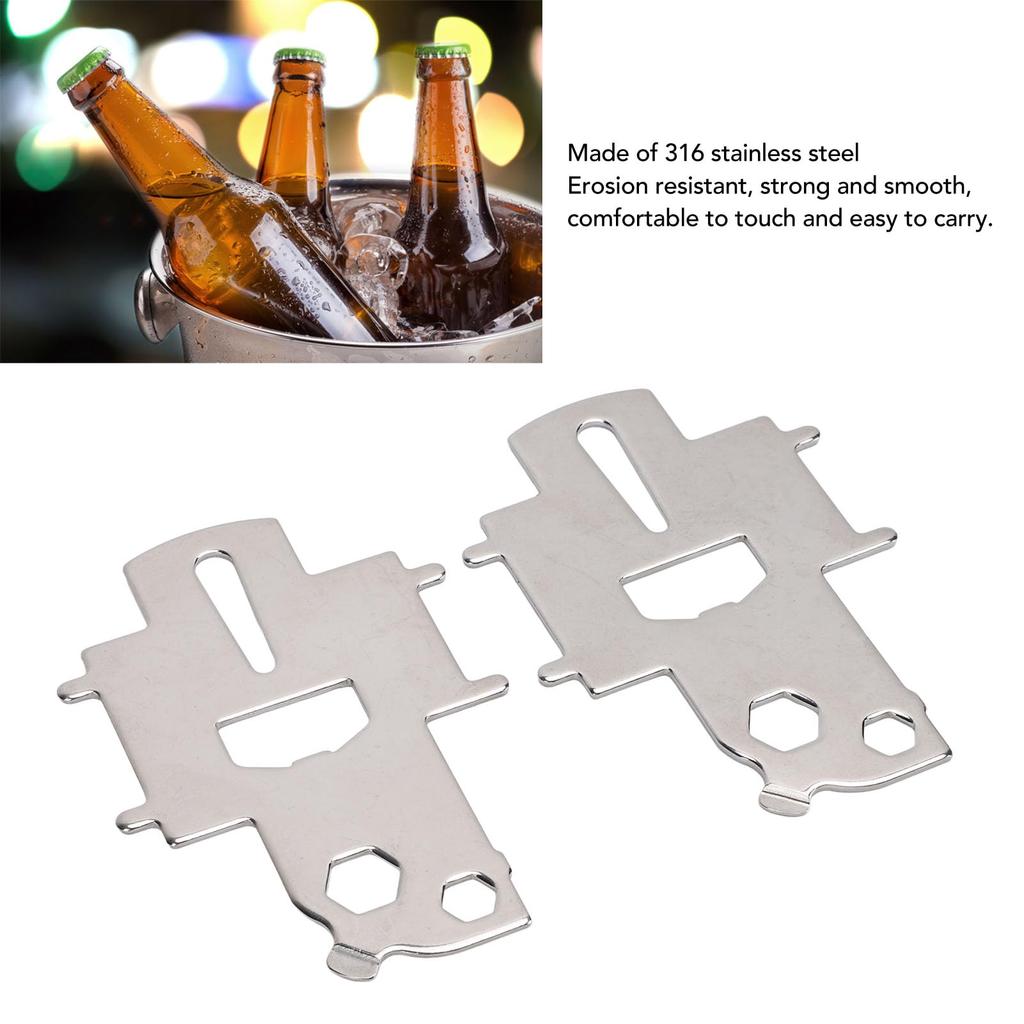2 Pcs Gas Cap Key Stainless Steel Boat Fuel Tank Opener Bottle Latch Driver