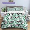 Maccabi-Haifa Pattern Bedding Quilt Set Quilt Cover Pillowcase Home Decoration Gift (1 * duvet cover + 2 * pillowcase, without core)