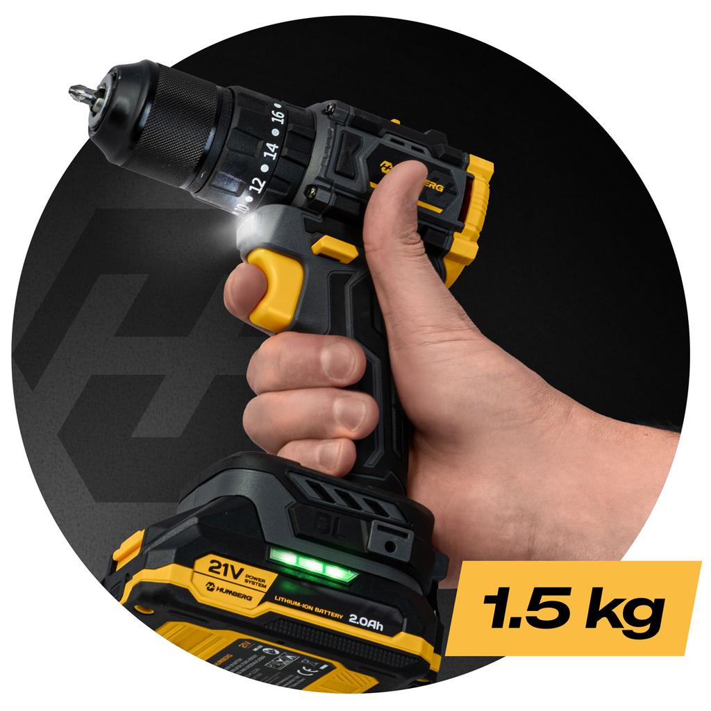 Cordless Impact Drill Driver Humberg