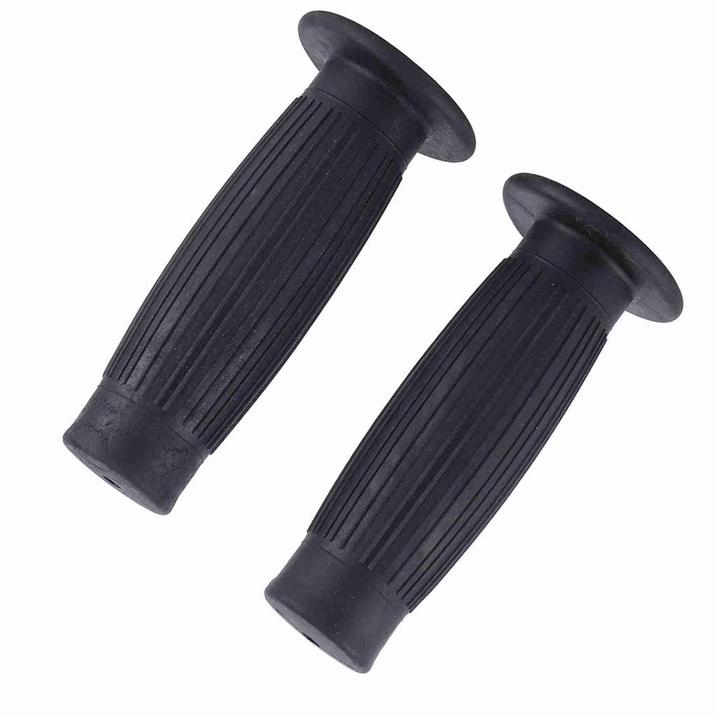 78in 1in Universal Easy To Hold Hand Grips Vintage Motorcycle Handlebars Black