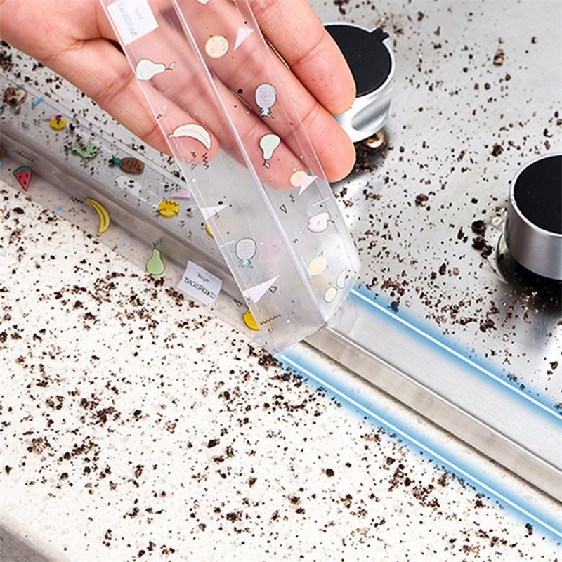 Adesivo per Giunti Impermeabile Multicolore per Lavello da Cucina Autoadesivo Nastro per Fessure Toilette Bagno Piano di Lavoro Striscia Sigillante Antimuffa
