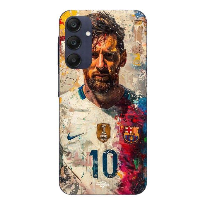 Coque Pour Samsung galaxy A25 Messi Barcelone Argentine champion prime n°10 Maniacase