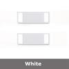 2 Pcs Blank for AF1 Shoelaces Buckle Shoes Decorations Sneaker Kit Metal Buckle Stylish and Suitable for All Kinds of Flat Laces