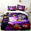 Kpop Demon Hunters 3pc Set Perfect for Bedroom Use Comfortable Bedding Set Includes a Duvet Cover and Two Pillowcases Ideal Birthday or Christmas Gift