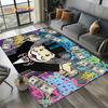 3D Rich Man Game Monopoly Dollar Cartoon Carpet Rug for Living Room Bedroom Home Sofa Decoration,Kid Area Rug Non-slip Floor Mat