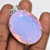 925 Sterling Silver CERTIFIED 147.45 Ct Australian Opal Oval Cut Pendant Gems MY-PD-130-NS