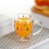 Shangqi Christmas Pink Tree Glass Mug 350ml