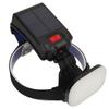 Fishing Headlamp IPX4 Waterproof USB Solar Powered 1200LM Ultra Bright LED 3 Lighting Modes Sensor