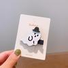 Handmade Halloween Hair Clips for Kids: Pumpkin, Ghost, Black Bat Bow, Party Accessories