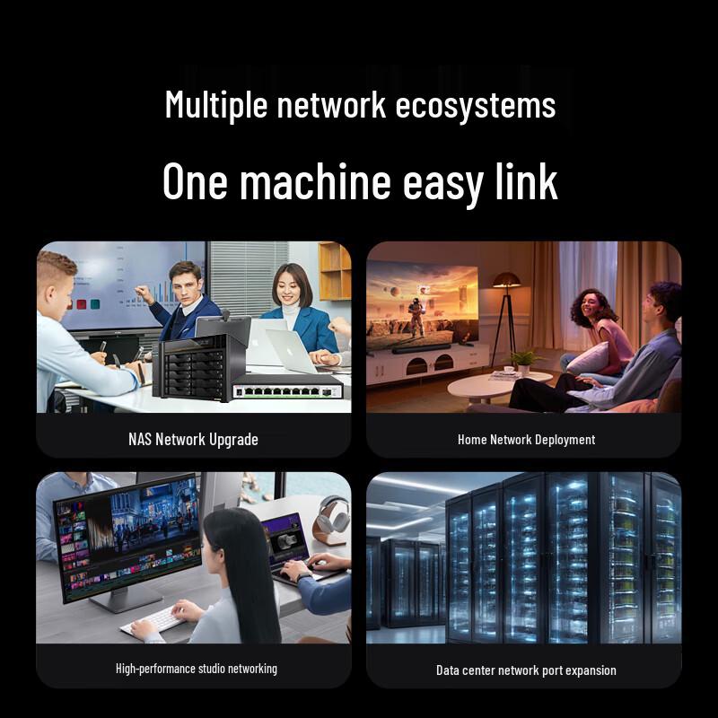Hoodblue Hochleistungs-Ethernet-Switches & Transceiver