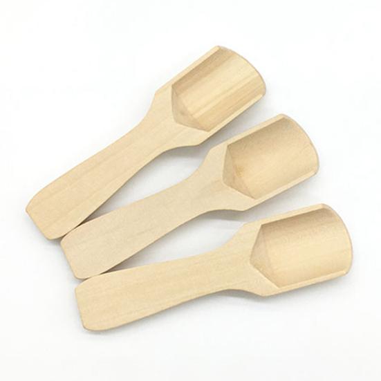 Holzlöffel Holz Umweltfreundlich Wiederverwendbar Klein Badesalzlöffel Zubehör für Zuhause