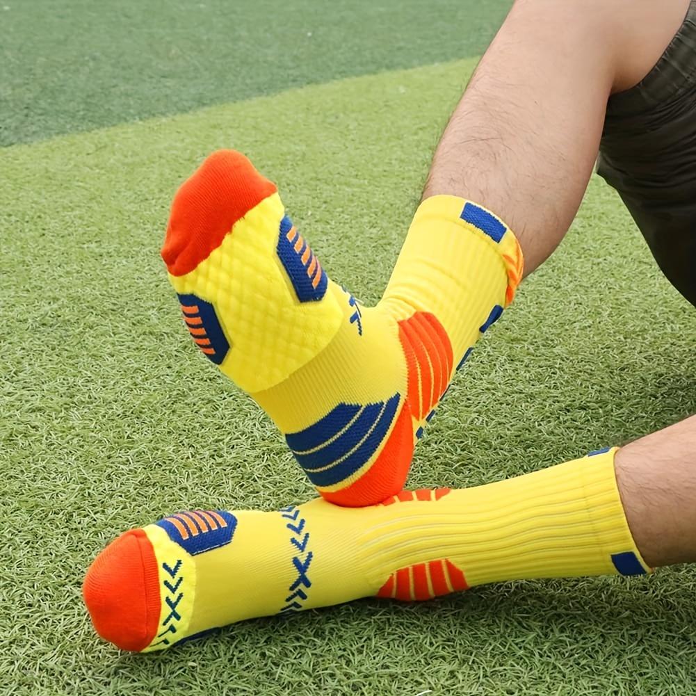 3 Paar Sport Laufsocken Athletisch Atmungsaktives Netz Dick Kompression Basketballsocken Schweißabsorbierend Professionelle Radsocken