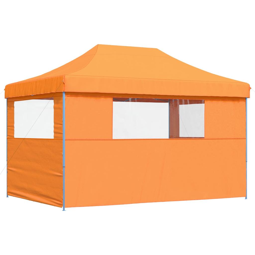 Orange Party Tent 279 X 410 X 315 Cm Oxford Fabric